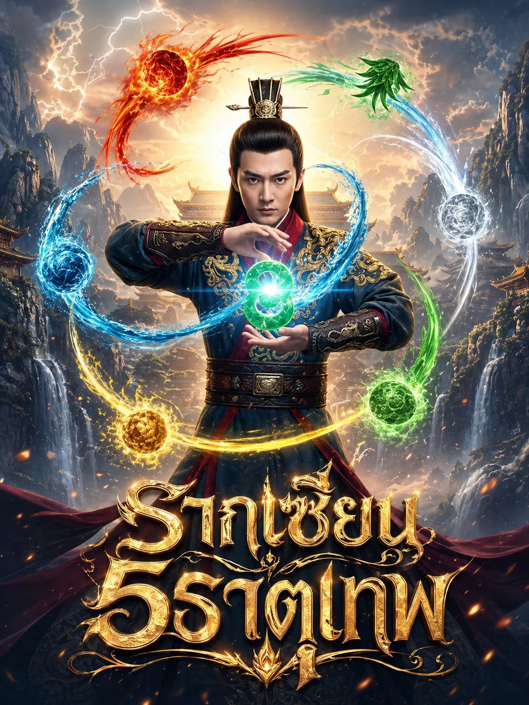 รากเซียน5ธาตุเทพ (พากย์ไทย)