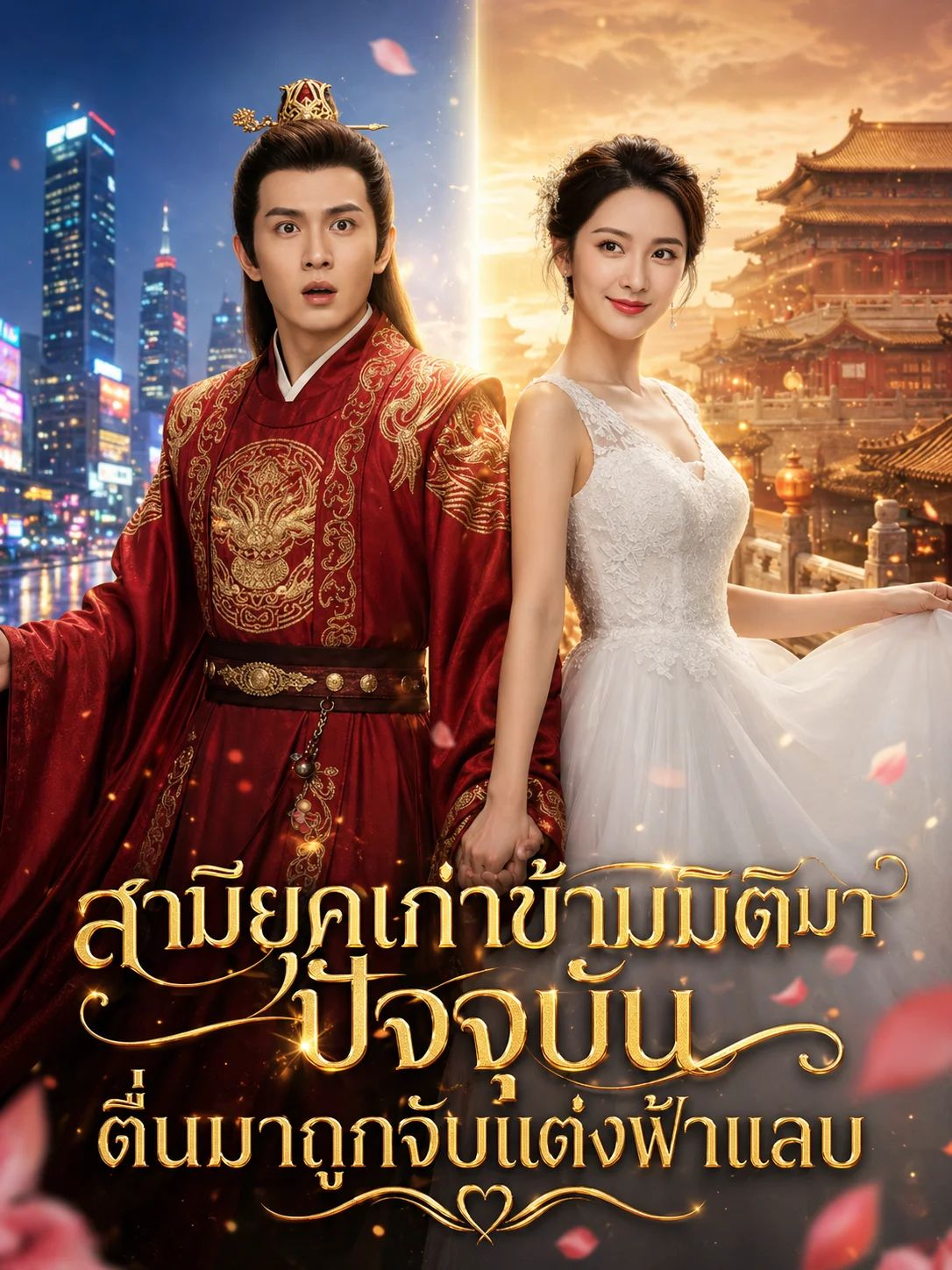 สามียุคเก่าข้ามมิติมาปัจุบันตื่นมาถูกจับแต่งฟ้าแลบ (พากย์ไทย)