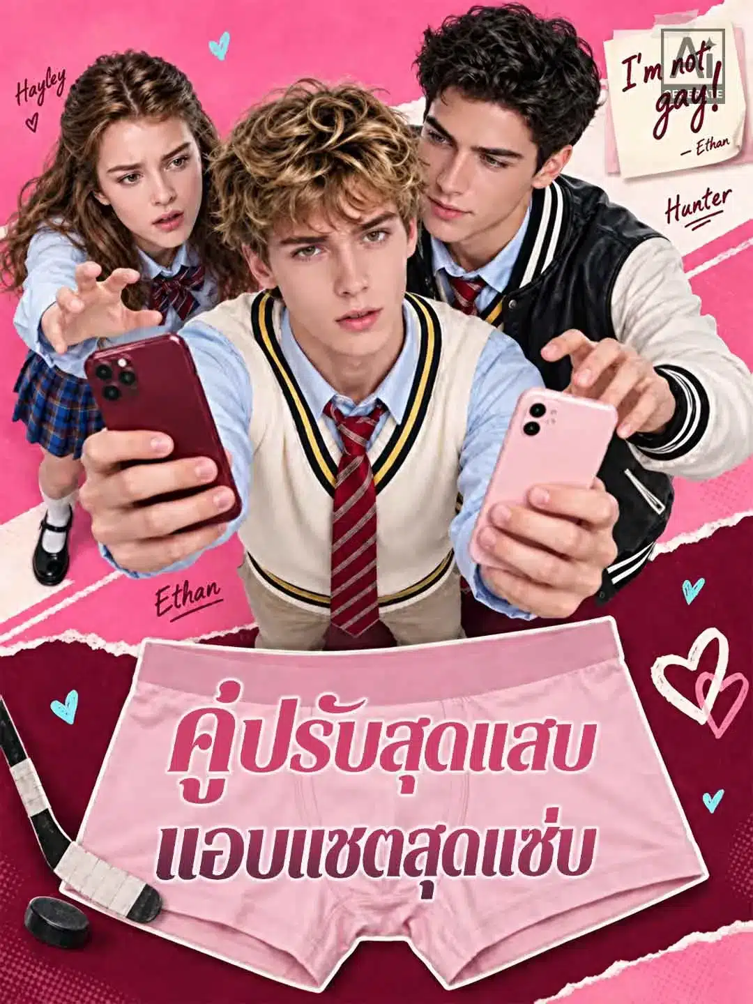 คู่ปรับสุดแสบแอบแชตสุดแซ่บ (พากย์ไทย)